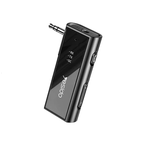 YESİDO YAU41 3.5MM AUX ÇIKIŞLI MİKROFONLU SD KART DESTEKLİ BLUETOOTH AUX ÇEVİRİCİ