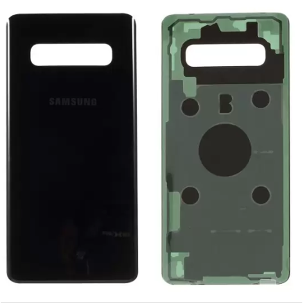 S10 PLUS G975 SİYAH ARKA KAPAK