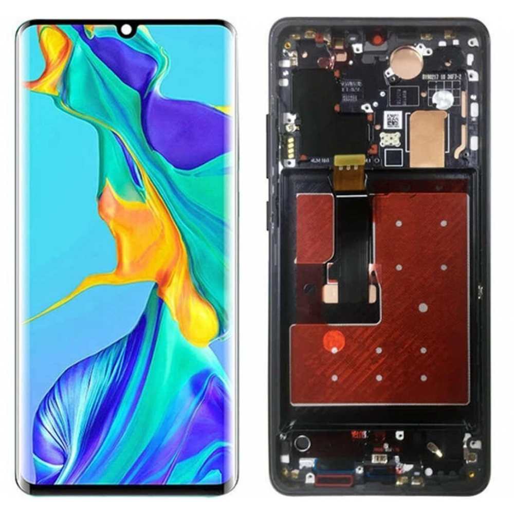 P30 PRO EKRAN (SERVİS ÇITALI SİYAH)