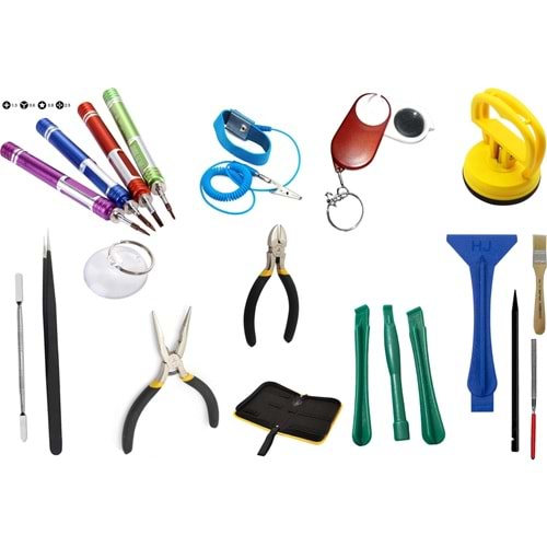 RTG-86 ÇANTALI TELEFON TAMİR SETİ