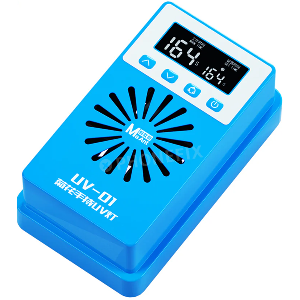 MAANT UV-01 MOR/YEŞİL IŞIK UV LAMBA JEL KURUTUCU FANLI