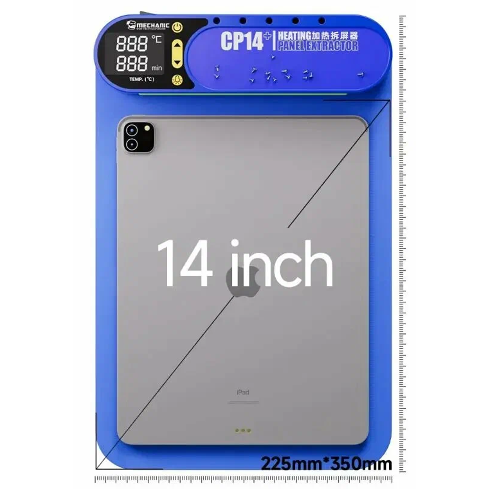 MECHANİC CP14+ 14 İNCH VAKUMLU ISITICI PED