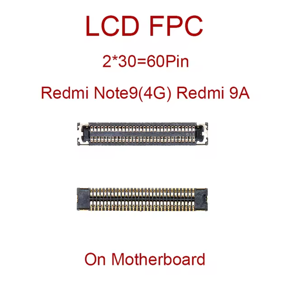 REDMİ NOTE 9/REDMİ 9A/REDMİ 9C BORD EKRAN FPC 2X30:60 PİN (5Lİ)