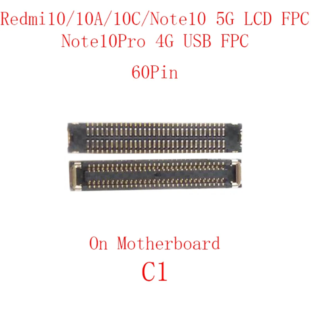 REDMİ NOTE 10 PRO BORD EKRAN FPC 2X30:60 PİN (5Lİ)