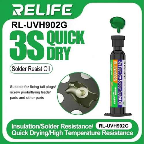 RELIFE RL-UVH902G YEŞİL BORD BOYASI (3S) (10CC)