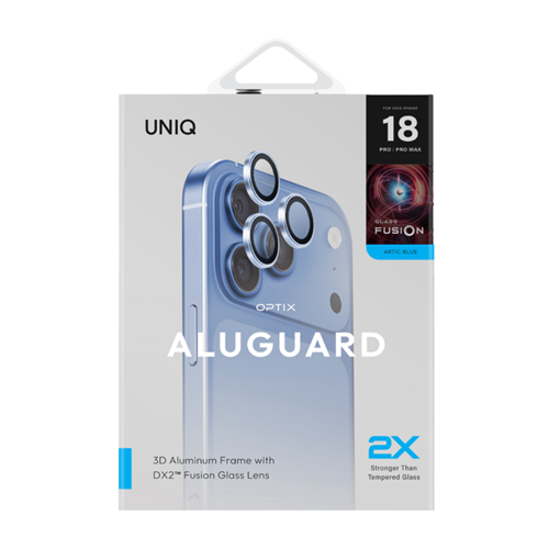 UNIQ APPLE İPHONE 18 PRO/İPHONE 18 PRO MAX OPTİX ALUGUARD 2X KAMERA LENS KORUYUCU