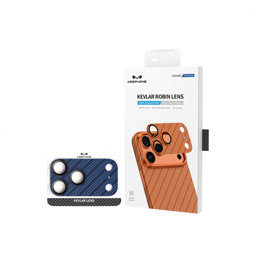 KEEPHONE APPLE İPHONE 17 PRO KEVLAR ROBİN KAMERA LENS KORUYUCU