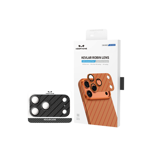 KEEPHONE APPLE İPHONE 17 PRO MAX KEVLAR ROBİN KAMERA LENS KORUYUCU