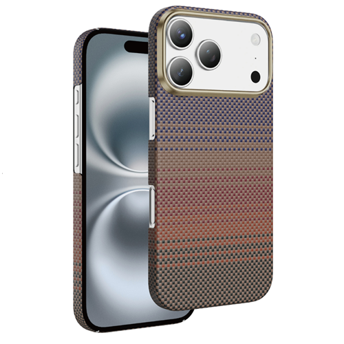KEEPHONE APPLE İPHONE 17 PRO/İPHONE 18 PRO KEVLAR SUNSET SEANOVA MAGSAFE KILIF