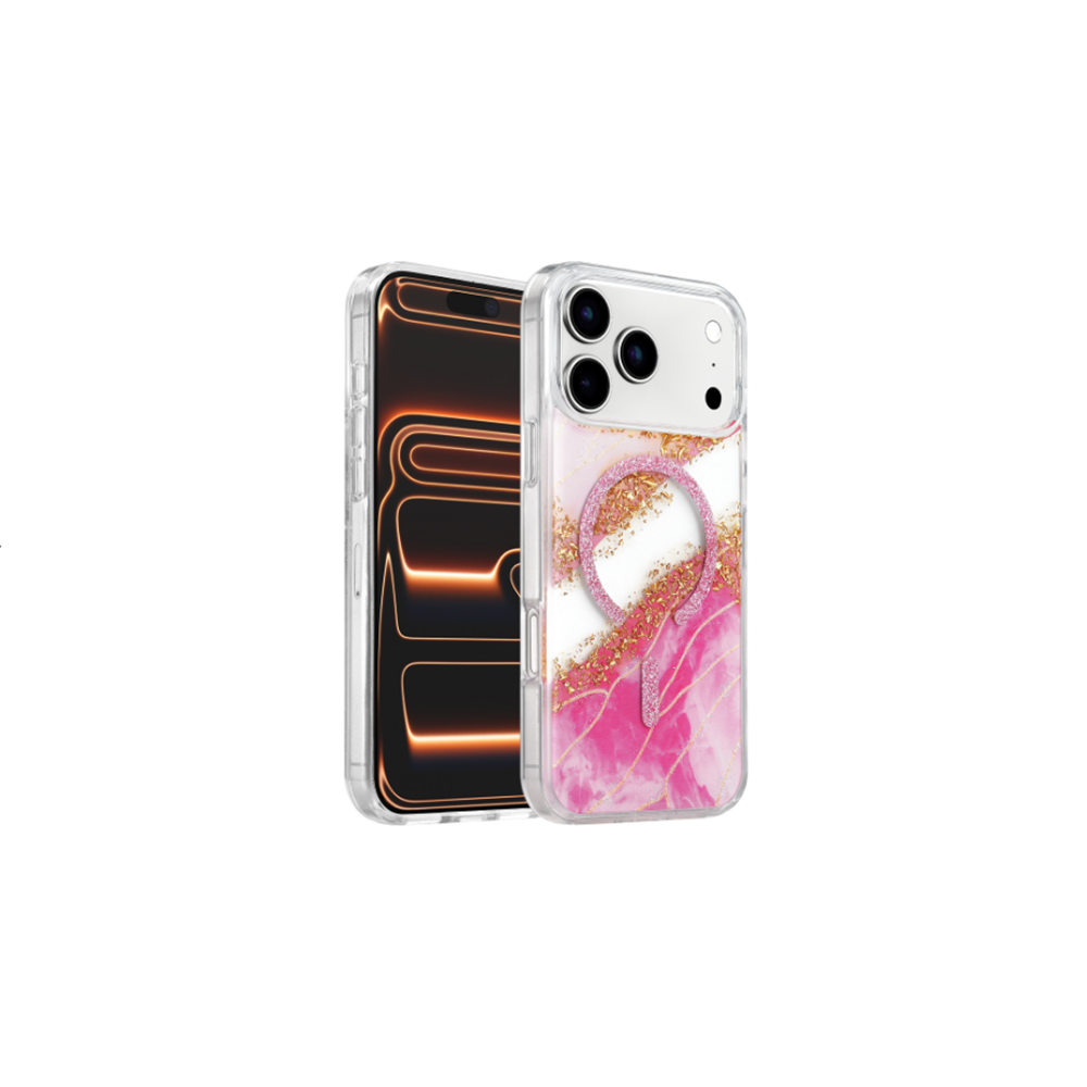OENGİF APPLE İPHONE 17 PRO/İPHONE 18 PRO LOTUS SİMLİ MAGSAFE KILIF