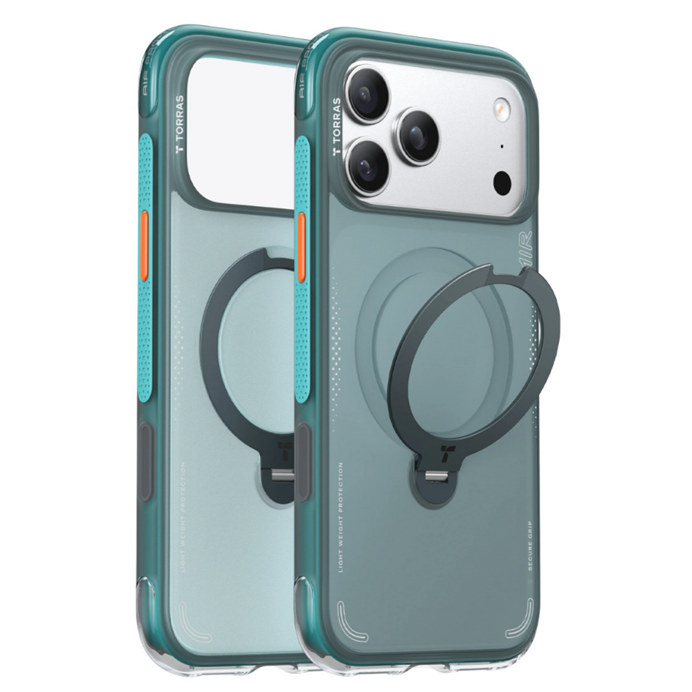 TORRAS APPLE İPHONE 17 PRO MAX/İPHONE 18 PRO MAX OSTAND SPİN AİR SERİSİ STANDLI MAGSAFE KILIF