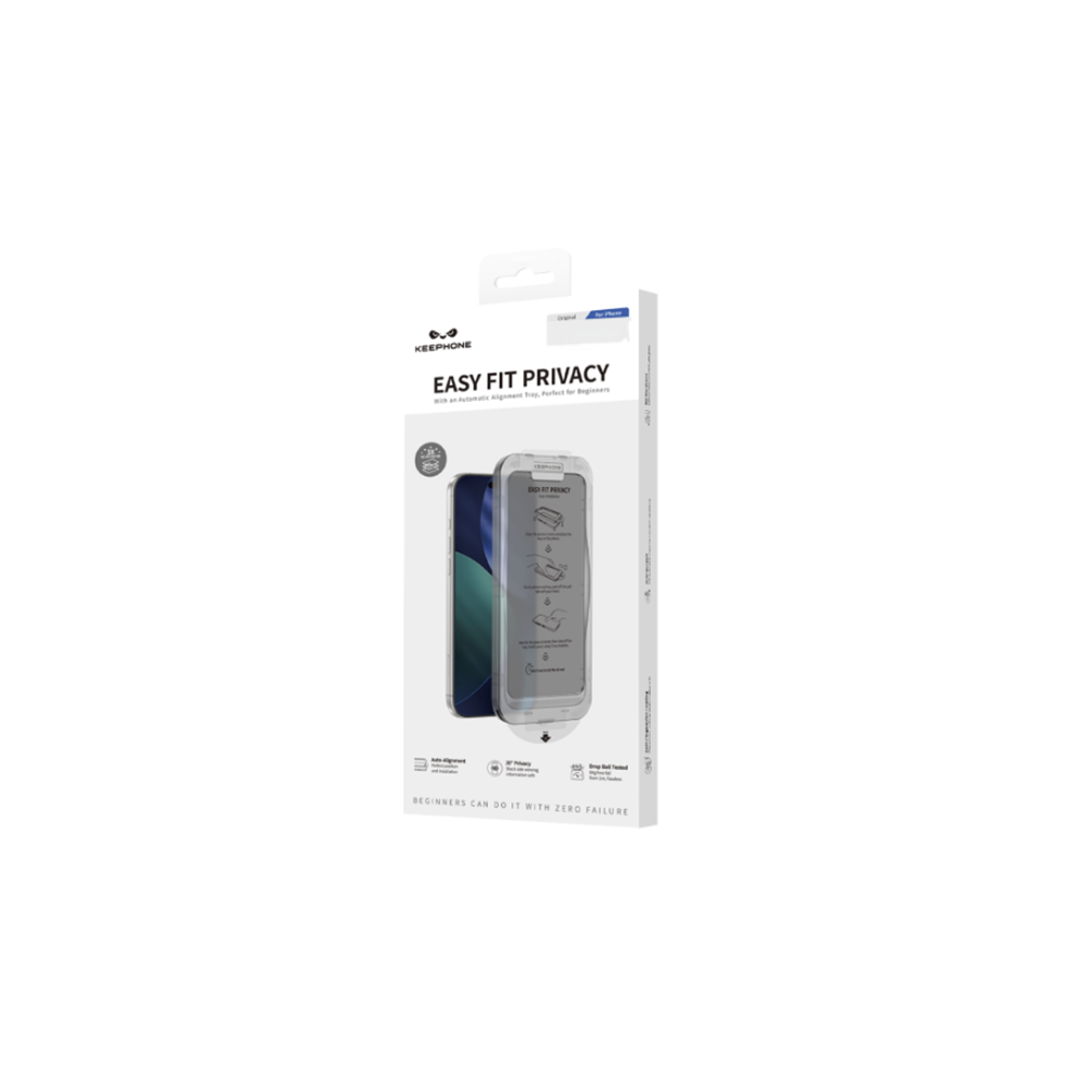 KEEPHONE APPLE İPHONE 18 PRO MAX 28c EASYFIT HAYALET MAGİC KOLAY UYGULANABİLİR CAM EKRAN KORUYUCU