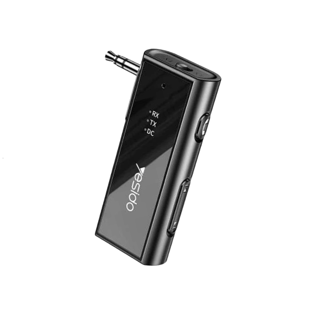 YESİDO YAU41 3.5MM AUX ÇIKIŞLI MİKROFONLU SD KART DESTEKLİ BLUETOOTH AUX ÇEVİRİCİ